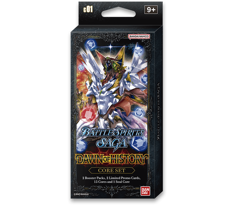 Battle Spirits Saga Card Game Core Set Deck Dawn of History Display (C01) | Shuffle n Cut Hobbies & Games