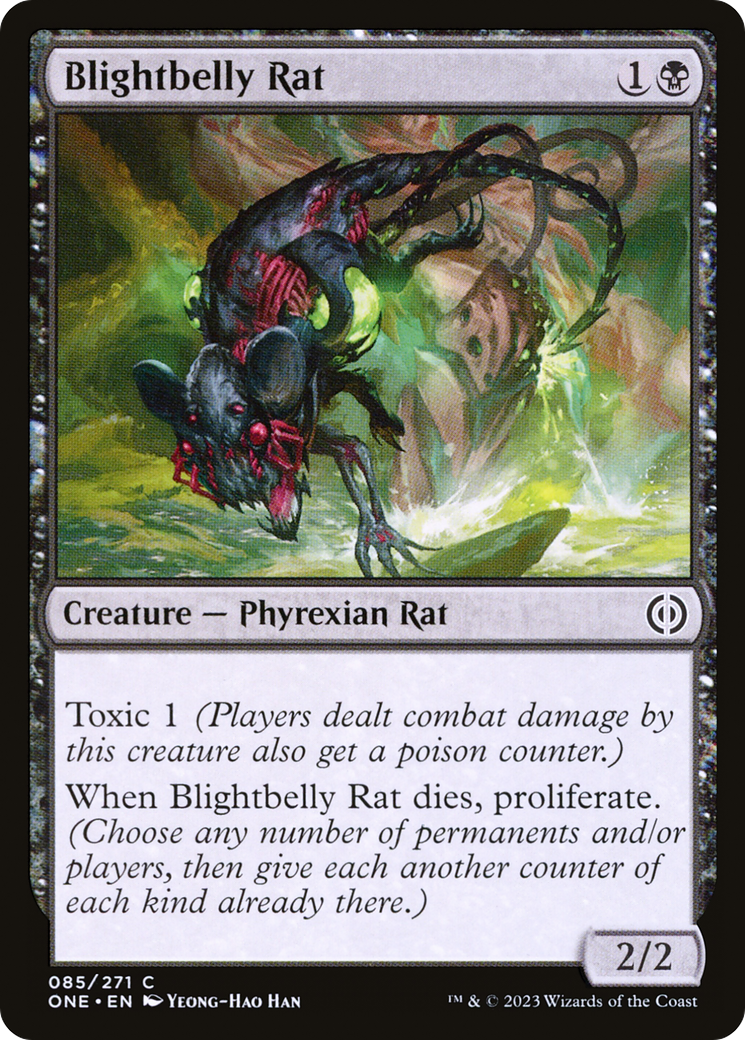 Blightbelly Rat [Phyrexia: All Will Be One] | Shuffle n Cut Hobbies & Games