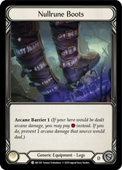 Nullrune Boots [ARC158] Unlimited Edition Rainbow Foil | Shuffle n Cut Hobbies & Games