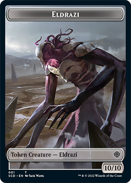 Eldrazi // Soldier Double-Sided Token [Starter Commander Decks] | Shuffle n Cut Hobbies & Games