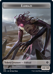 Eldrazi // Soldier Double-Sided Token [Starter Commander Decks] | Shuffle n Cut Hobbies & Games