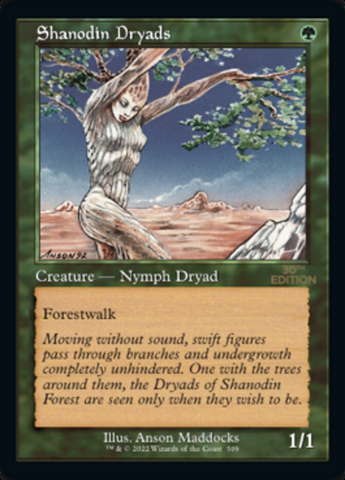 Shanodin Dryads (Retro) [30th Anniversary Edition] | Shuffle n Cut Hobbies & Games