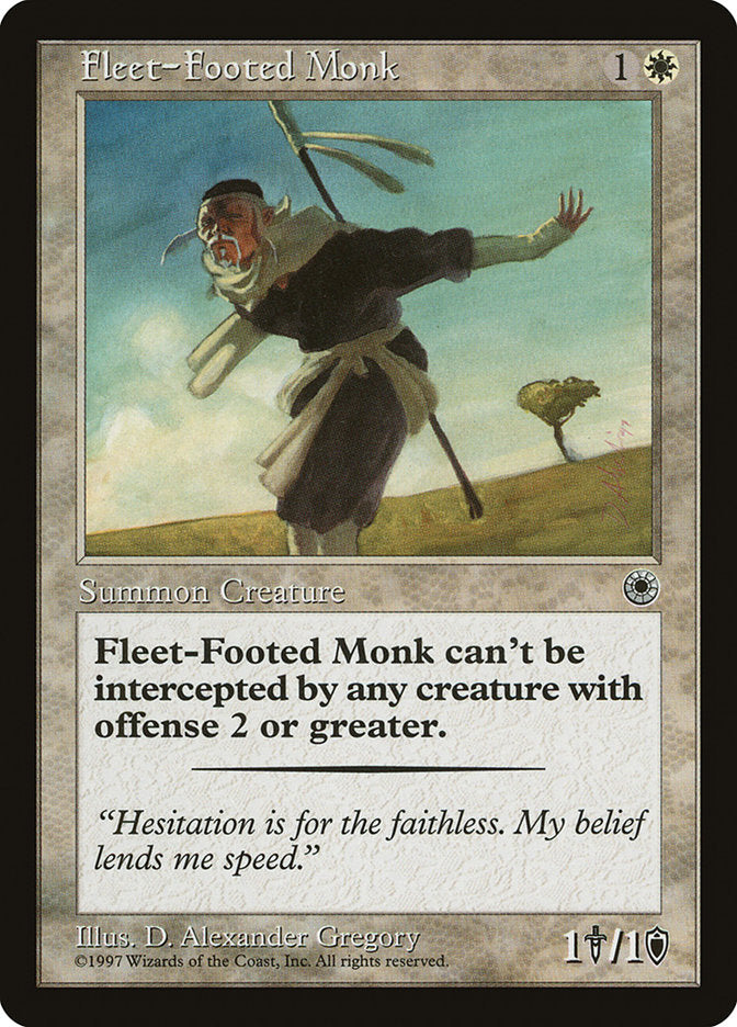 Fleet-Footed Monk [Portal] | Shuffle n Cut Hobbies & Games