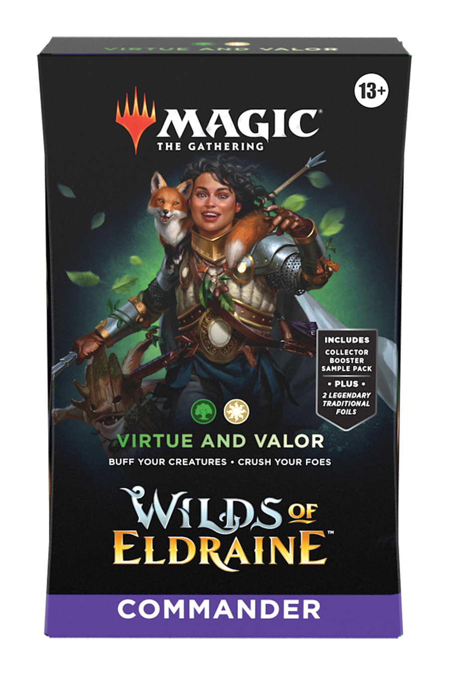 Wilds of Eldraine - Commander Deck (Virtue and Valor) | Shuffle n Cut Hobbies & Games