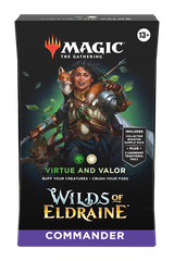 Wilds of Eldraine - Commander Deck (Virtue and Valor) | Shuffle n Cut Hobbies & Games