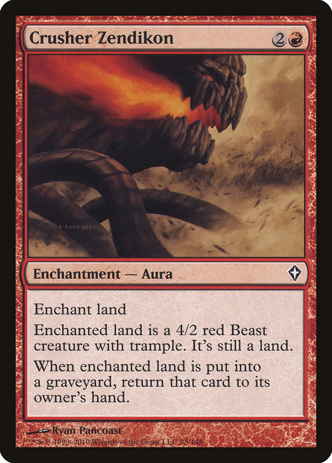 Crusher Zendikon [Worldwake] | Shuffle n Cut Hobbies & Games