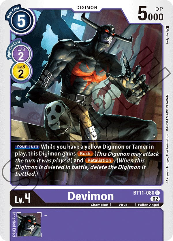Devimon [BT11-080] [Dimensional Phase] | Shuffle n Cut Hobbies & Games