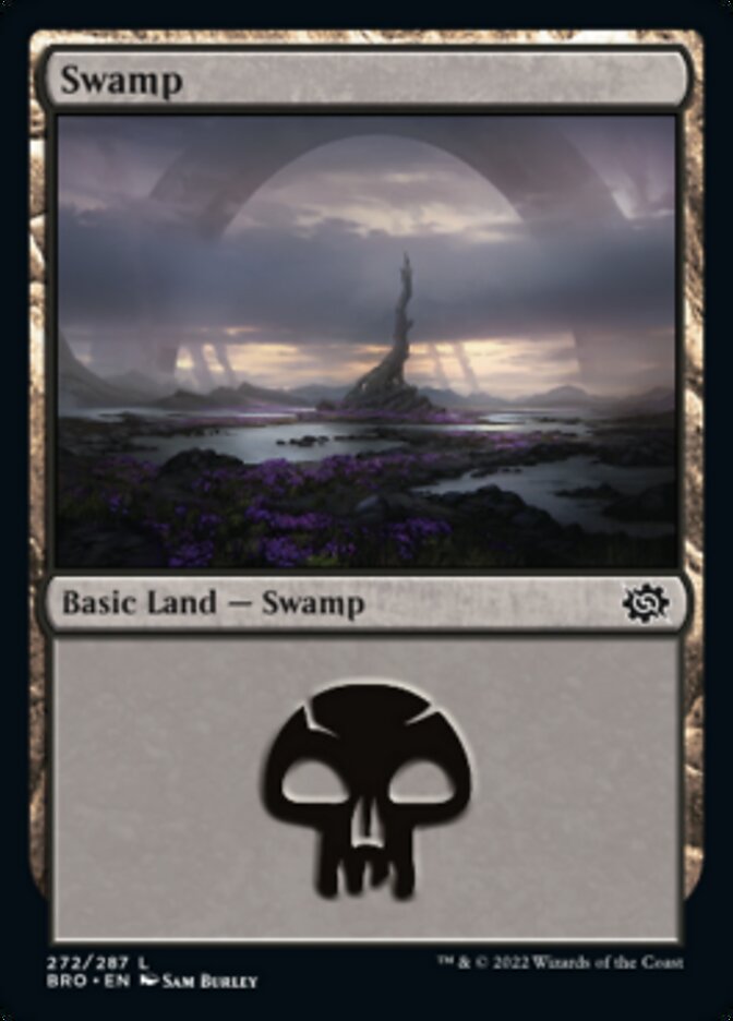 Swamp (272) [The Brothers' War] | Shuffle n Cut Hobbies & Games