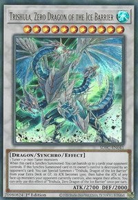 Trishula, Zero Dragon of the Ice Barrier [SDFC-EN041] Ultra Rare | Shuffle n Cut Hobbies & Games