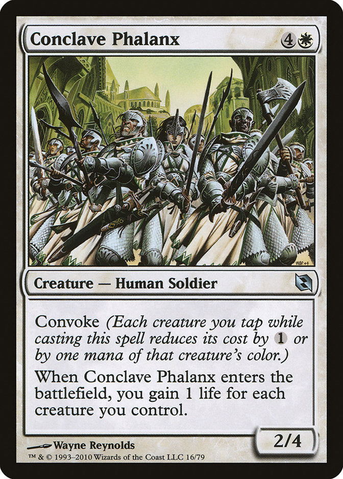 Conclave Phalanx [Duel Decks: Elspeth vs. Tezzeret] | Shuffle n Cut Hobbies & Games