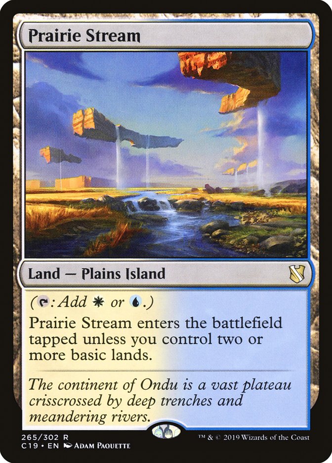 Prairie Stream [Commander 2019] | Shuffle n Cut Hobbies & Games