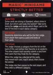 Strictly Better (Magic Minigame) [Innistrad: Crimson Vow Minigame] | Shuffle n Cut Hobbies & Games