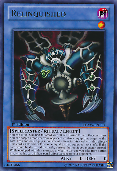 Relinquished [LCYW-EN113] Rare | Shuffle n Cut Hobbies & Games