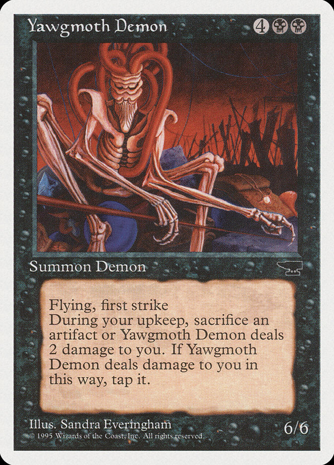 Yawgmoth Demon [Chronicles] | Shuffle n Cut Hobbies & Games