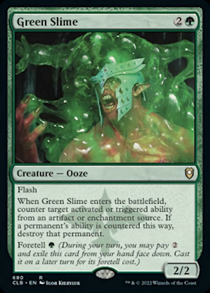 Green Slime [Commander Legends: Battle for Baldur's Gate] | Shuffle n Cut Hobbies & Games