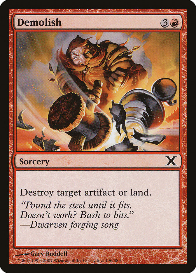 Demolish [Tenth Edition] | Shuffle n Cut Hobbies & Games