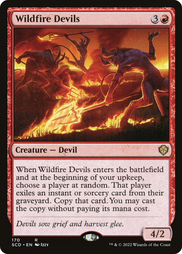Wildfire Devils [Starter Commander Decks] | Shuffle n Cut Hobbies & Games