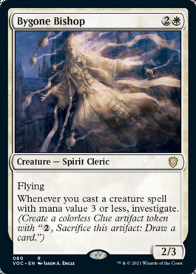 Bygone Bishop [Innistrad: Crimson Vow Commander] | Shuffle n Cut Hobbies & Games