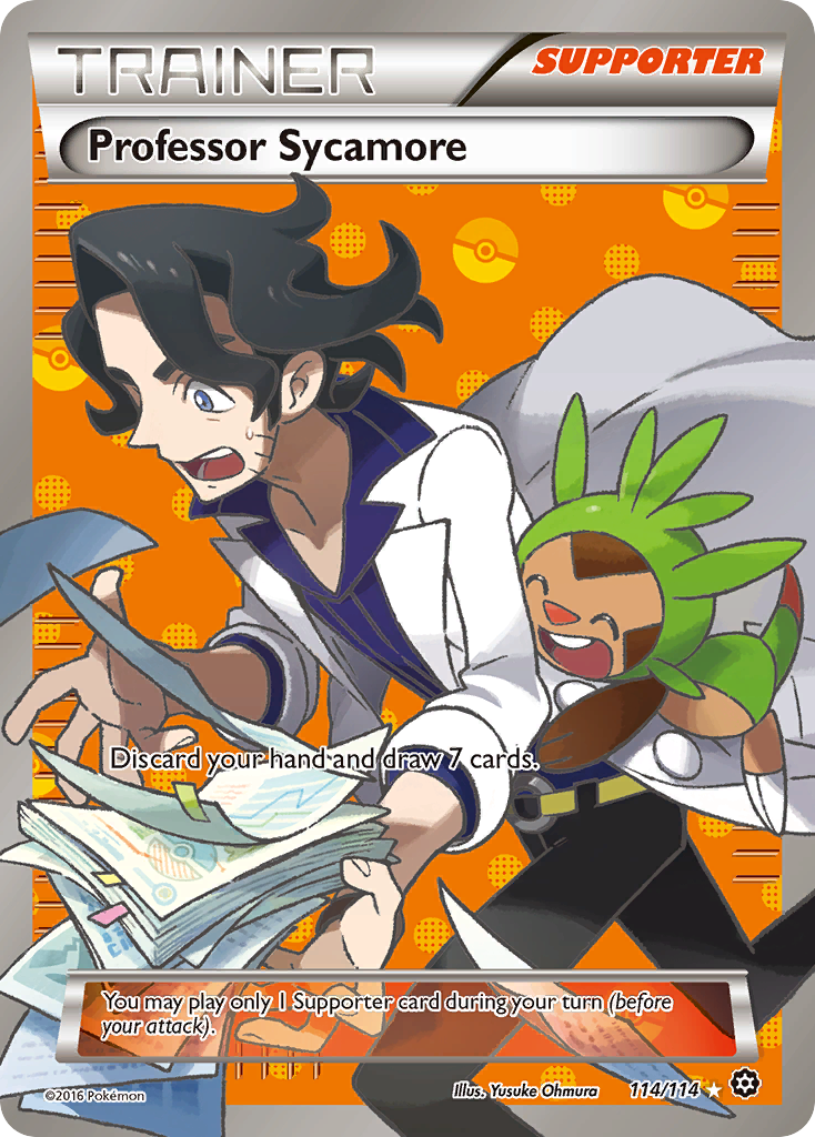Professor Sycamore (114/114) [XY: Steam Siege] | Shuffle n Cut Hobbies & Games