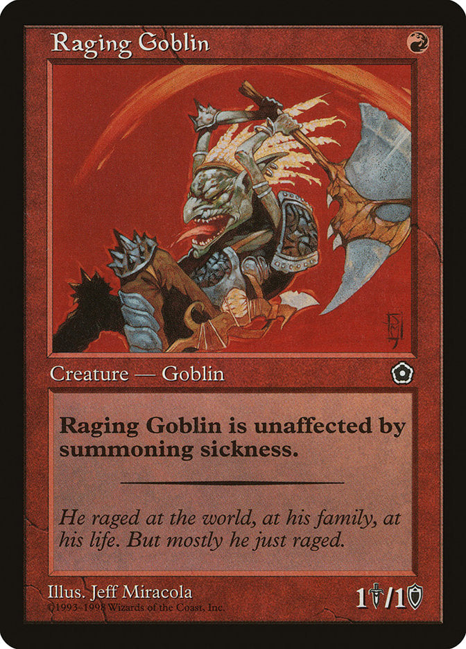 Raging Goblin [Portal Second Age] | Shuffle n Cut Hobbies & Games