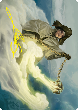 Traveling Minister Art Card (Gold-Stamped Signature) [Innistrad: Crimson Vow Art Series] | Shuffle n Cut Hobbies & Games
