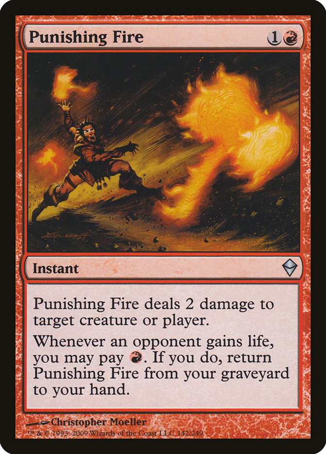 Punishing Fire [Zendikar] | Shuffle n Cut Hobbies & Games