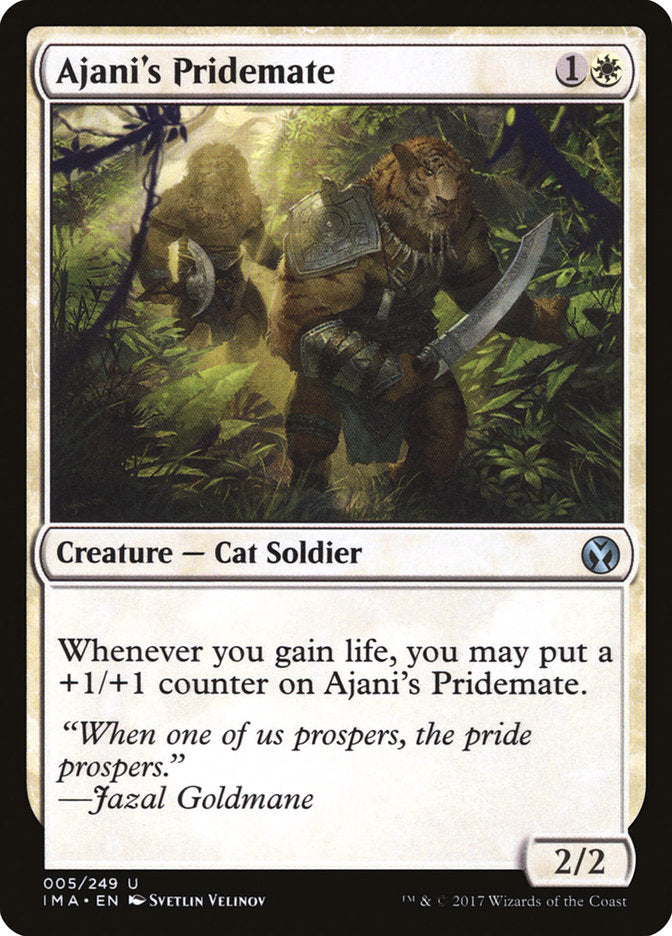 Ajani's Pridemate [Iconic Masters] | Shuffle n Cut Hobbies & Games