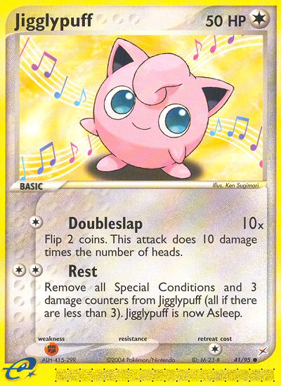 Jigglypuff (41/95) [EX: Team Magma vs Team Aqua] | Shuffle n Cut Hobbies & Games