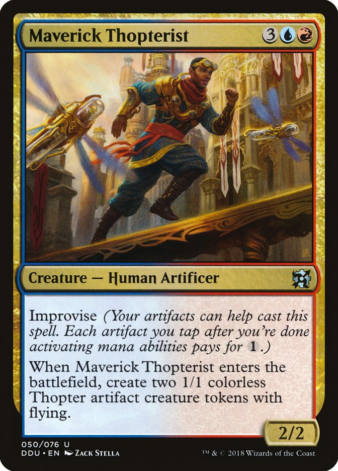 Maverick Thopterist [Duel Decks: Elves vs. Inventors] | Shuffle n Cut Hobbies & Games