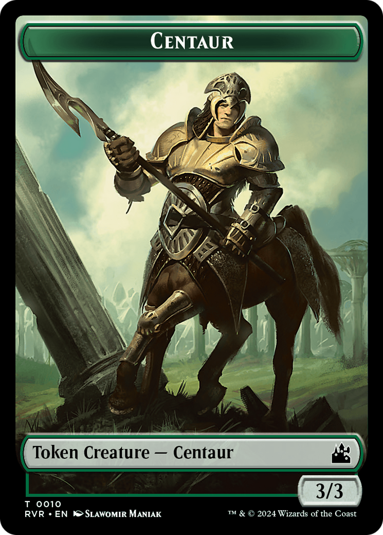 Centaur Token [Ravnica Remastered Tokens] | Shuffle n Cut Hobbies & Games