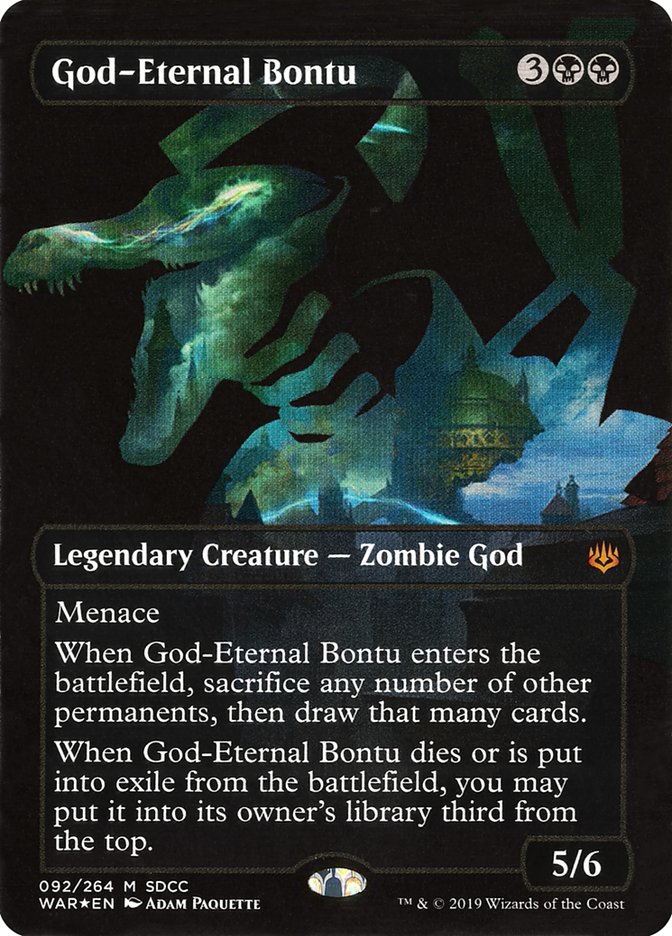 God-Eternal Bontu [San Diego Comic-Con 2019] | Shuffle n Cut Hobbies & Games
