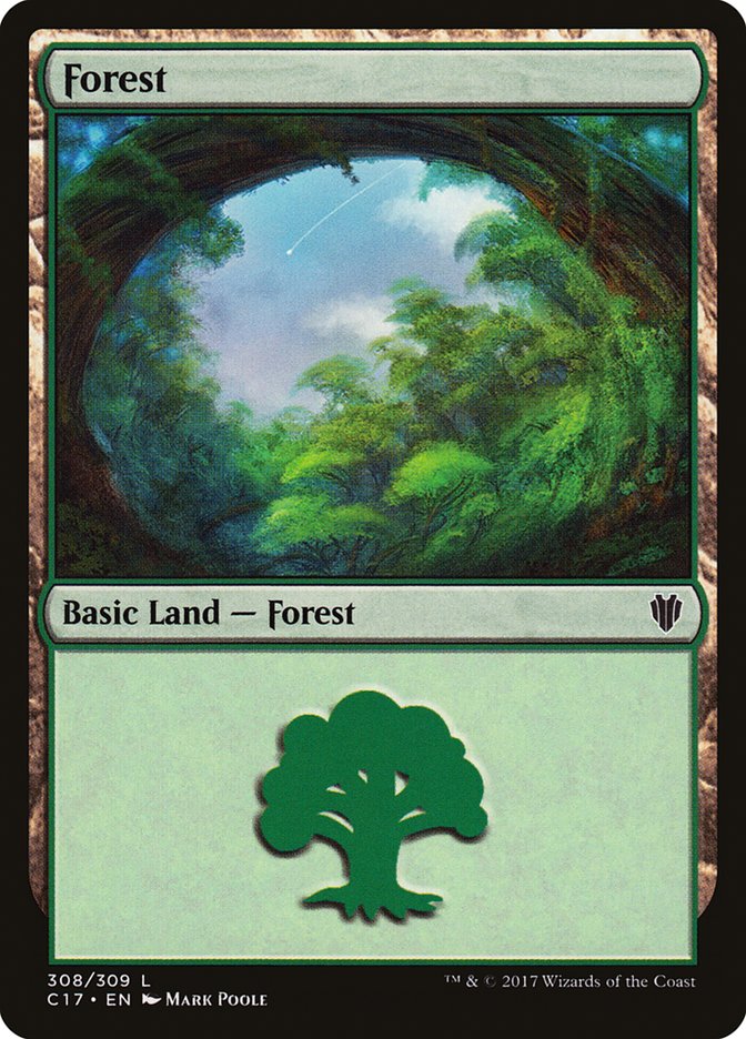 Forest (308) [Commander 2017] | Shuffle n Cut Hobbies & Games