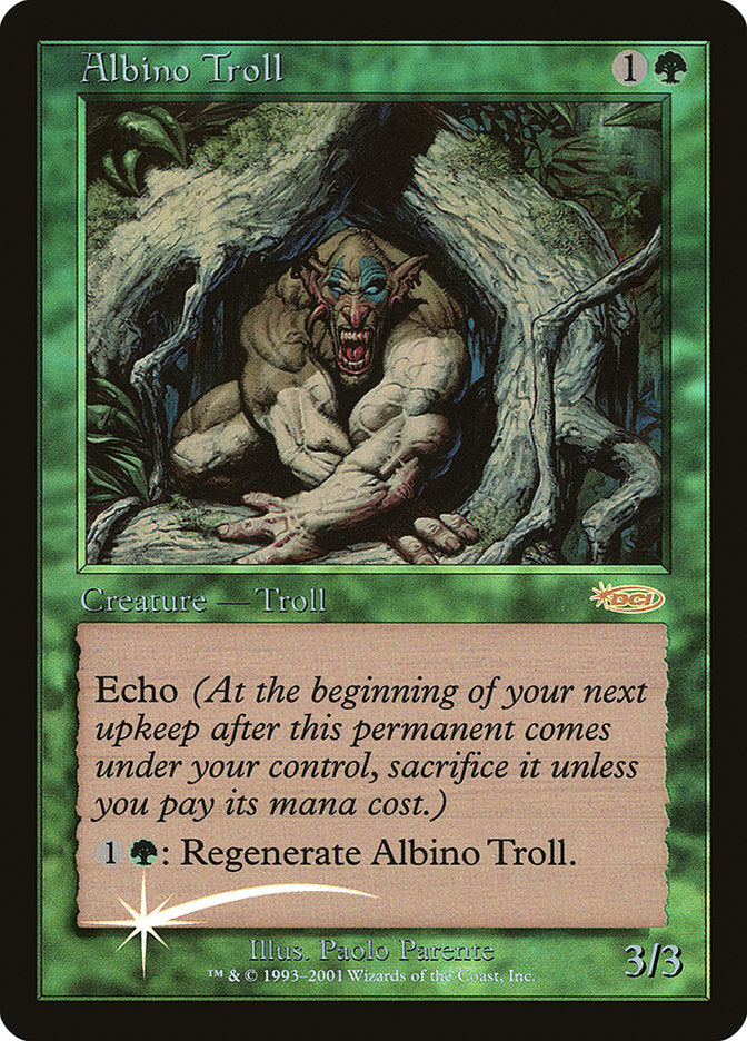 Albino Troll [Friday Night Magic 2002] | Shuffle n Cut Hobbies & Games