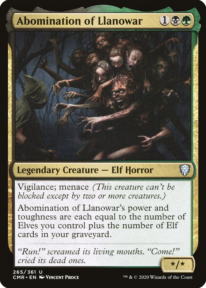 Abomination of Llanowar [Commander Legends] | Shuffle n Cut Hobbies & Games