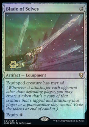 Blade of Selves [Commander Legends: Battle for Baldur's Gate Prerelease Promos] | Shuffle n Cut Hobbies & Games