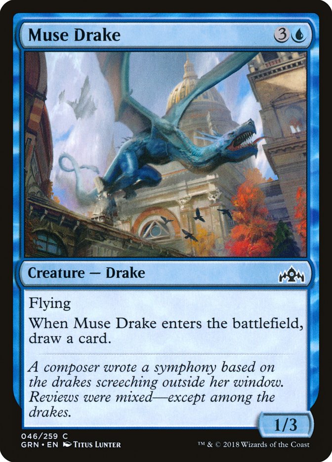 Muse Drake [Guilds of Ravnica] | Shuffle n Cut Hobbies & Games