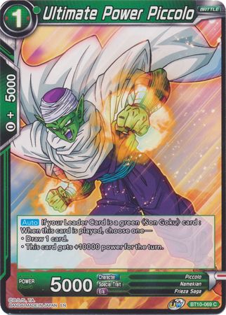 Ultimate Power Piccolo [BT10-069] | Shuffle n Cut Hobbies & Games