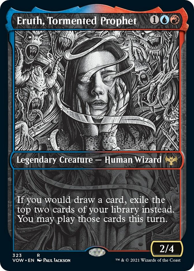 Eruth, Tormented Prophet (Showcase Eternal Night) [Innistrad: Crimson Vow] | Shuffle n Cut Hobbies & Games