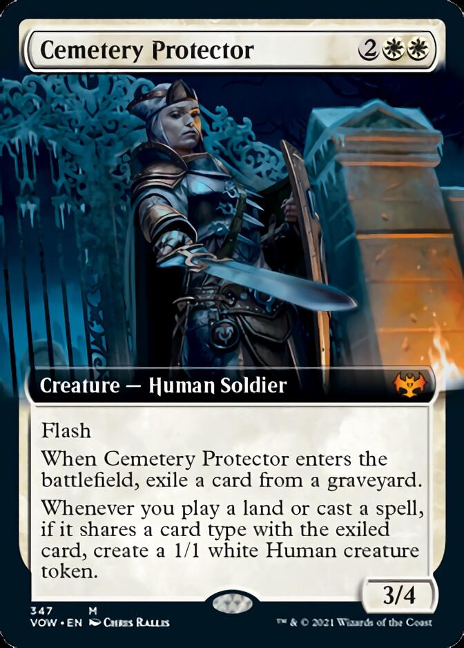 Cemetery Protector (Extended Art) [Innistrad: Crimson Vow] | Shuffle n Cut Hobbies & Games