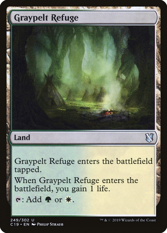 Graypelt Refuge [Commander 2019] | Shuffle n Cut Hobbies & Games