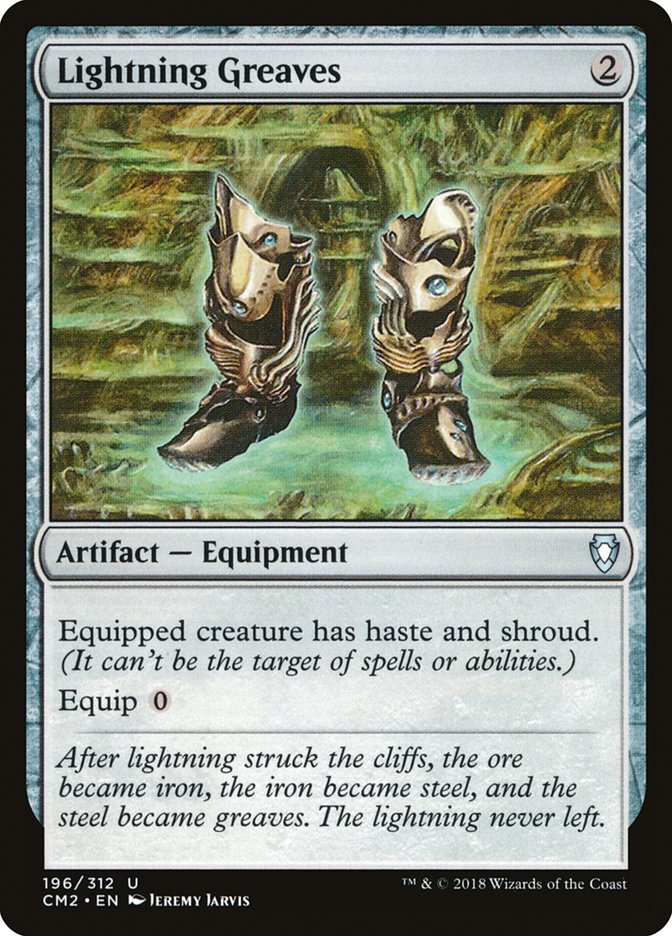 Lightning Greaves [Commander Anthology Volume II] | Shuffle n Cut Hobbies & Games
