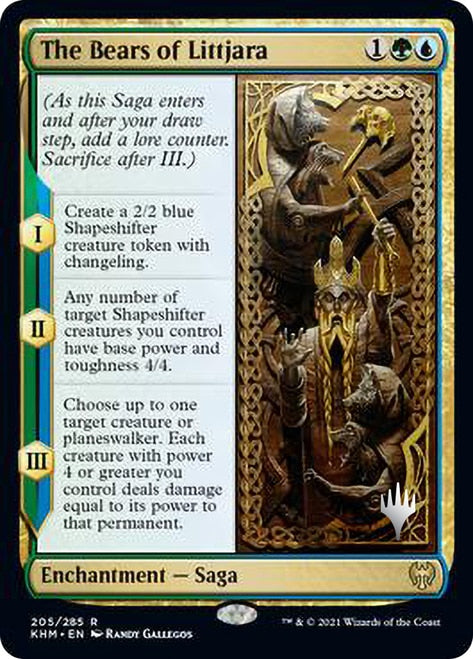 The Bears of Littjara (Promo Pack) [Kaldheim Promos] | Shuffle n Cut Hobbies & Games