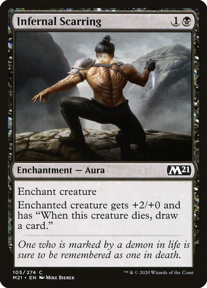 Infernal Scarring [Core Set 2021] | Shuffle n Cut Hobbies & Games