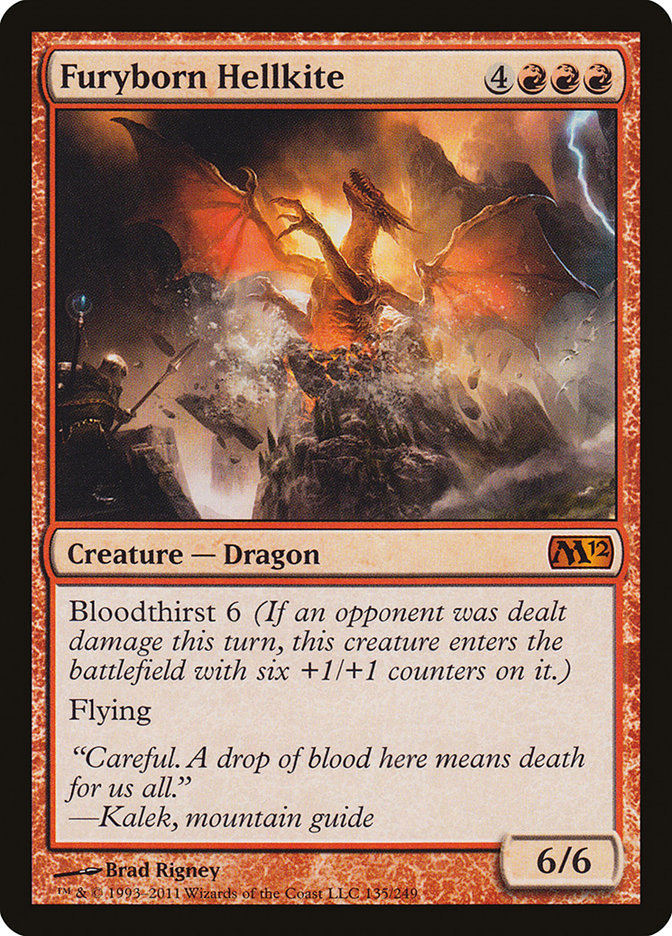 Furyborn Hellkite [Magic 2012] | Shuffle n Cut Hobbies & Games