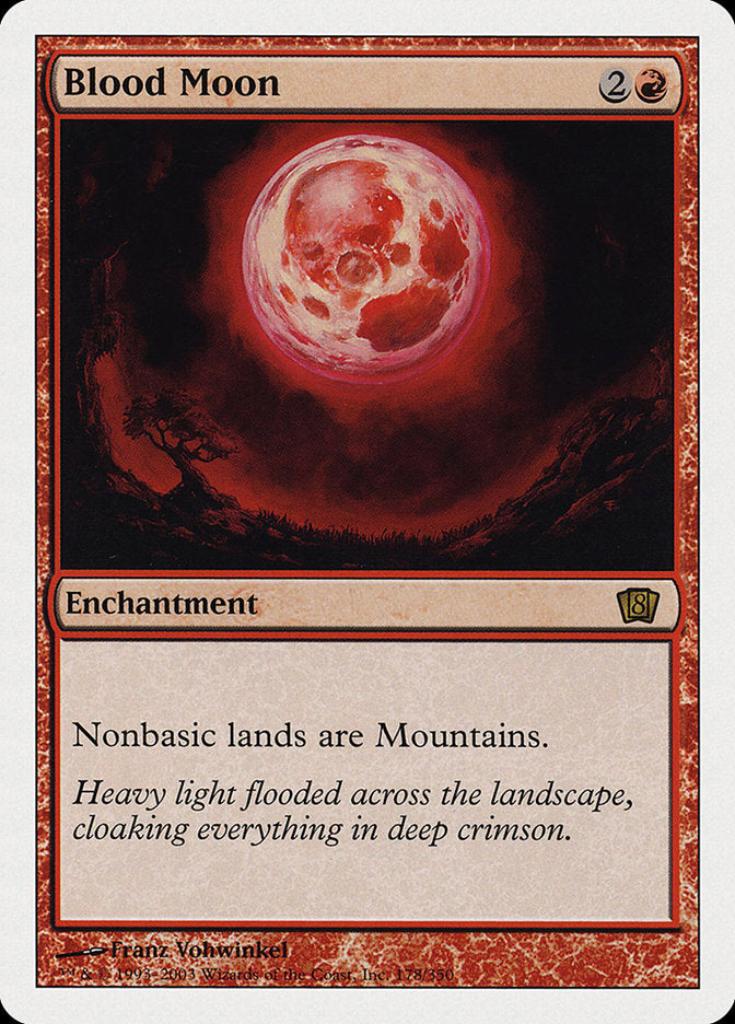 Blood Moon [Eighth Edition] | Shuffle n Cut Hobbies & Games