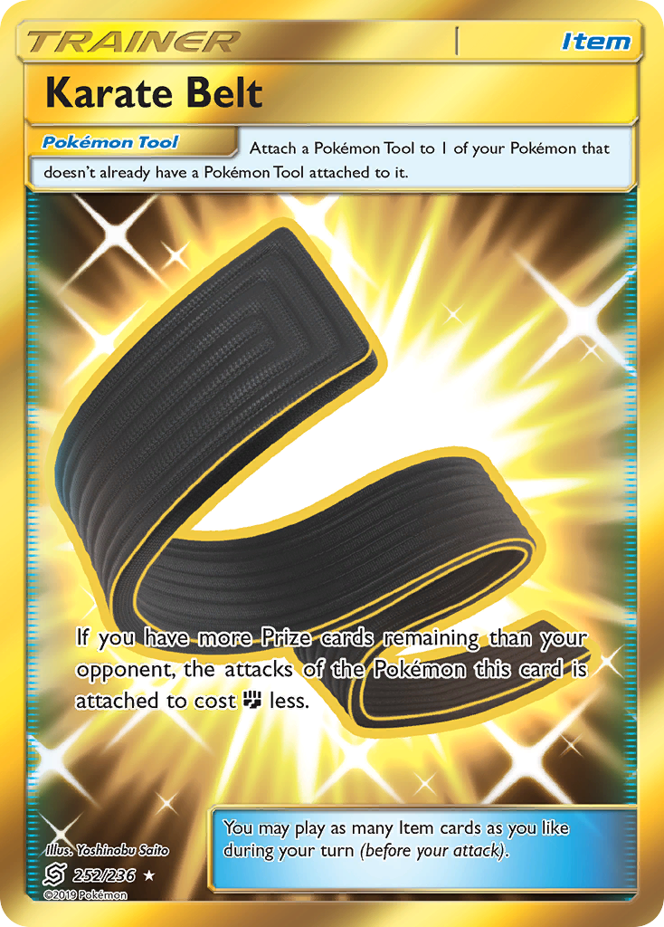 Karate Belt (252/236) [Sun & Moon: Unified Minds] | Shuffle n Cut Hobbies & Games