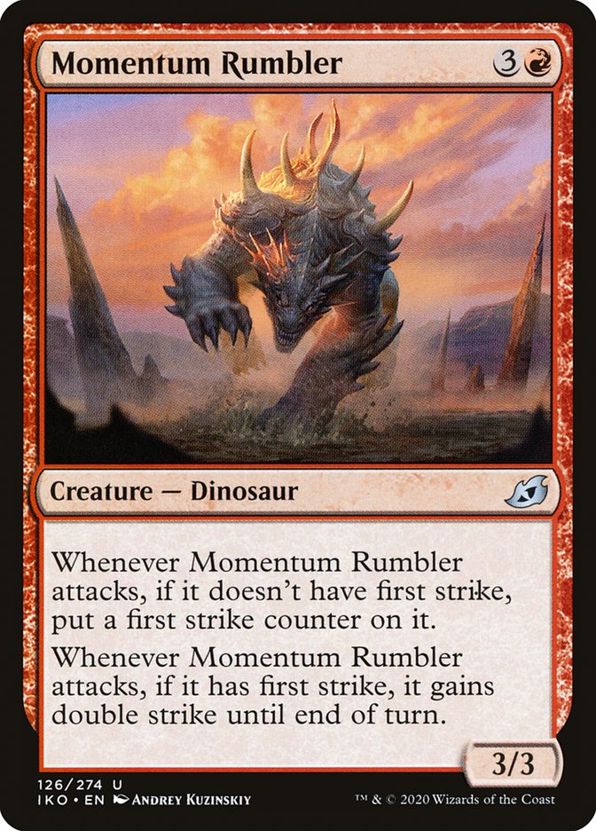 Momentum Rumbler [Ikoria: Lair of Behemoths] | Shuffle n Cut Hobbies & Games