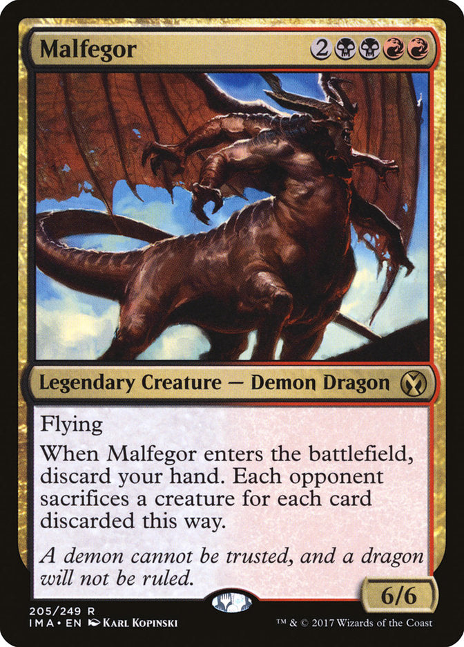 Malfegor [Iconic Masters] | Shuffle n Cut Hobbies & Games