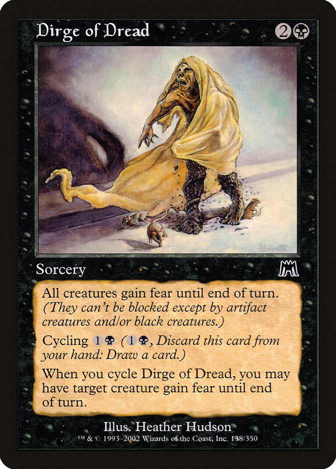 Dirge of Dread [Onslaught] | Shuffle n Cut Hobbies & Games