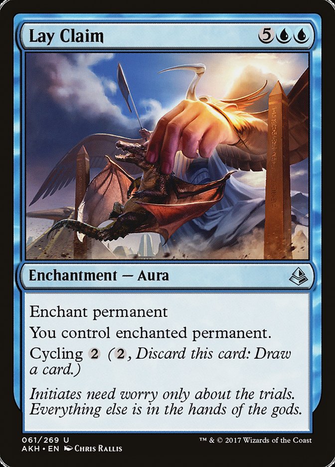Lay Claim [Amonkhet] | Shuffle n Cut Hobbies & Games